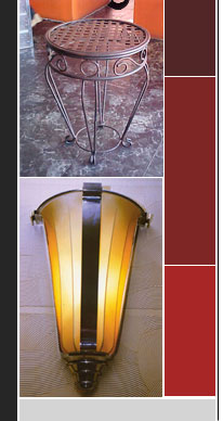 Iyen Decorative Lighting produce decorative wrought iron lighting, from concept stage to final product